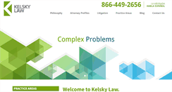 Desktop Screenshot of kelskylaw.com