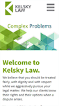 Mobile Screenshot of kelskylaw.com